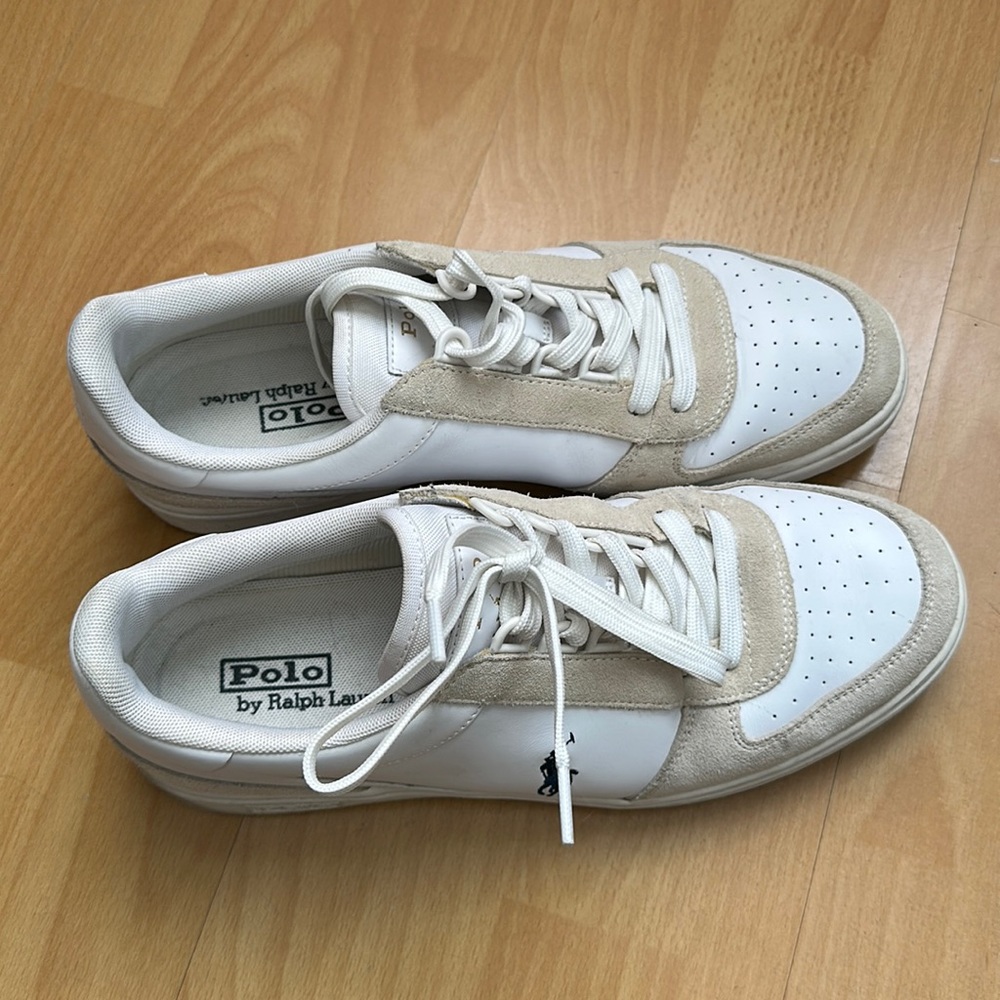 Polo court shoes!
